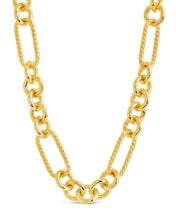 Load image into Gallery viewer, Fianna Mixed Chain Link Necklace