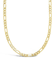 Load image into Gallery viewer, Sterling Silver Figaro Chain Necklace