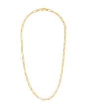 Load image into Gallery viewer, Sterling Silver Paperclip Chain Necklace