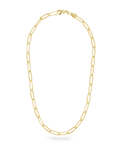 Load image into Gallery viewer, Sterling Silver Large Elongated Paperclip Chain Necklace