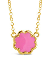 Load image into Gallery viewer, Rose Petal Pendant Necklace