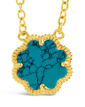 Load image into Gallery viewer, Rose Petal Pendant Necklace
