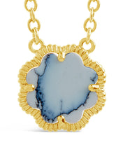 Load image into Gallery viewer, Rose Petal Pendant Necklace