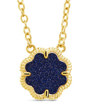 Load image into Gallery viewer, Rose Petal Pendant Necklace