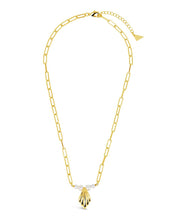 Load image into Gallery viewer, Chérie Pearl Shell Pendant Necklace