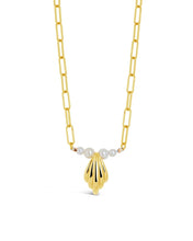 Load image into Gallery viewer, Chérie Pearl Shell Pendant Necklace