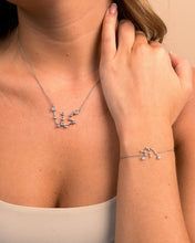 Load image into Gallery viewer, 'When Stars Align' Constellation Necklace and Bracelet Set