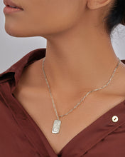 Load image into Gallery viewer, CZ Constellation Dog Tag Pendant Necklace