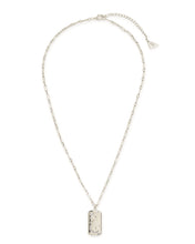 Load image into Gallery viewer, CZ Constellation Dog Tag Pendant Necklace