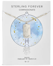 Load image into Gallery viewer, CZ Constellation Dog Tag Pendant Necklace