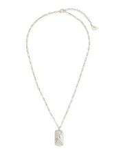 Load image into Gallery viewer, CZ Constellation Dog Tag Pendant Necklace