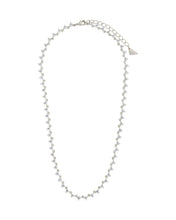 Load image into Gallery viewer, Brigid Staggered CZ Tennis Necklace
