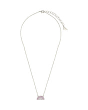 Load image into Gallery viewer, Rainbow CZ Pendant Necklace