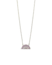 Load image into Gallery viewer, Rainbow CZ Pendant Necklace