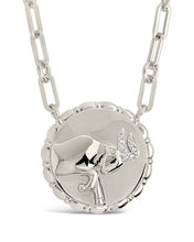Load image into Gallery viewer, Bold CZ Zodiac Link Pendant Necklace