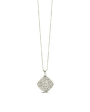 Load image into Gallery viewer, Ophelia CZ Floral Pendant Necklace