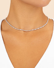 Load image into Gallery viewer, Georgia CZ Tennis Necklace