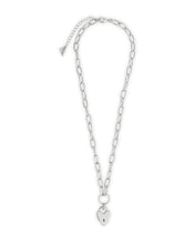 Load image into Gallery viewer, Mirren Heart Padlock Necklace