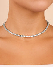 Load image into Gallery viewer, Jadon Adjustable CZ Tennis Necklace