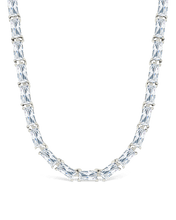 Load image into Gallery viewer, Blanche Adjustable CZ Tennis Necklace