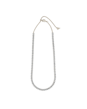 Load image into Gallery viewer, Trishna Noor Drop Tennis Necklace