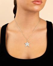 Load image into Gallery viewer, Pave CZ Star Pendant