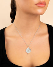 Load image into Gallery viewer, Pave CZ Shamrock Pendant