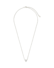 Load image into Gallery viewer, Sterling Silver Pear Bezel Set Pendant