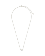 Load image into Gallery viewer, Sterling Silver Marquise Bezel Set Pendant