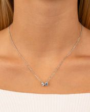 Load image into Gallery viewer, Sterling Silver Carolyn CZ Necklace