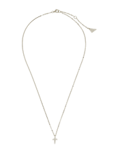 Load image into Gallery viewer, Sterling Silver Sinead Sparkling Cross Pendant