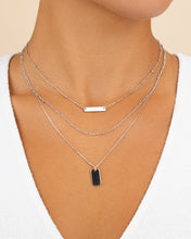 Load image into Gallery viewer, Triple Layered Bar Necklace