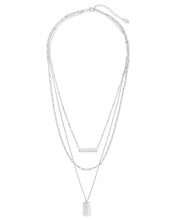 Load image into Gallery viewer, Triple Layered Bar Necklace