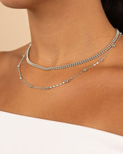 Load image into Gallery viewer, Layered Beaded Chain Necklace