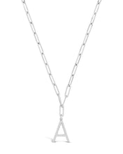 Load image into Gallery viewer, Braided Initial Pendant Necklace