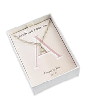 Load image into Gallery viewer, Braided Initial Pendant Necklace