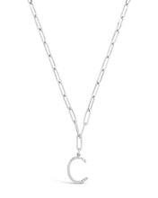 Load image into Gallery viewer, Braided Initial Pendant Necklace