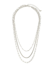 Load image into Gallery viewer, Parisa Layered Chain Necklace