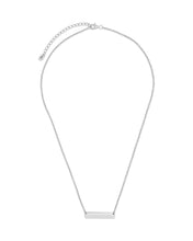 Load image into Gallery viewer, Sterling Silver Mini Bar Pendant