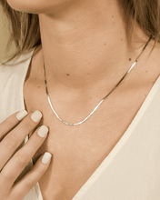 Load image into Gallery viewer, Sterling Silver Herringbone Chain