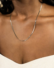 Load image into Gallery viewer, Sterling Silver Herringbone Chain