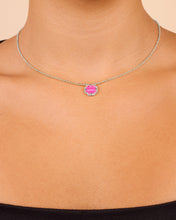 Load image into Gallery viewer, Rose Petal Pendant Necklace