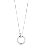Load image into Gallery viewer, Mishel Mother of Pearl Interlocking Circles Pendant Necklace