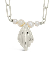 Load image into Gallery viewer, Chérie Pearl Shell Pendant Necklace