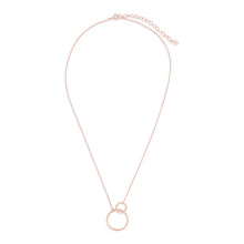 Load image into Gallery viewer, Sterling Silver Interlocking Open Circle Pendant