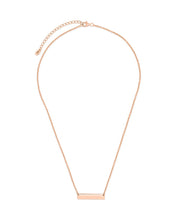 Load image into Gallery viewer, Sterling Silver Mini Bar Pendant
