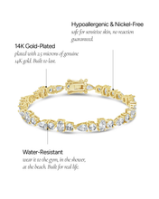 Load image into Gallery viewer, Billie CZ Tennis Bracelet