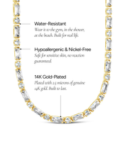 Load image into Gallery viewer, Georgia CZ Tennis Necklace