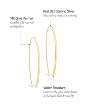 Load image into Gallery viewer, Sterling Silver Bar Threader Earrings