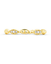 Load image into Gallery viewer, Sterling Silver Lydia CZ Bubble Ring